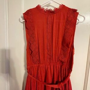 Red Lace Dress